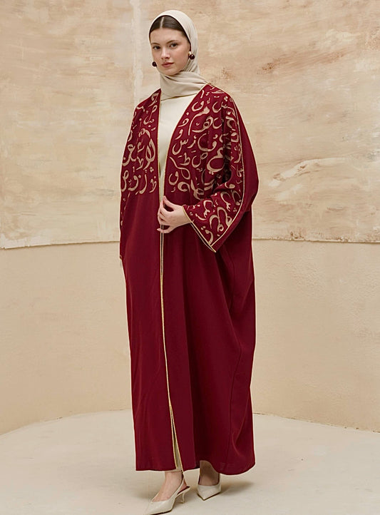 Abaya Calligraphie Orientale